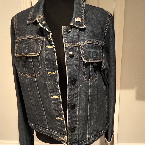 Quicksilver-Roxy Denim jacket in EUC - Picture 4 of 9